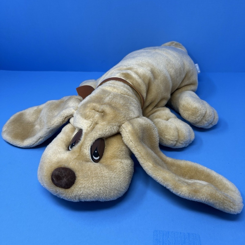 Little Lonely Puppies Dog Plush 17 Inch JRL Toys 1985 Vintage Stuffed Animal Toy